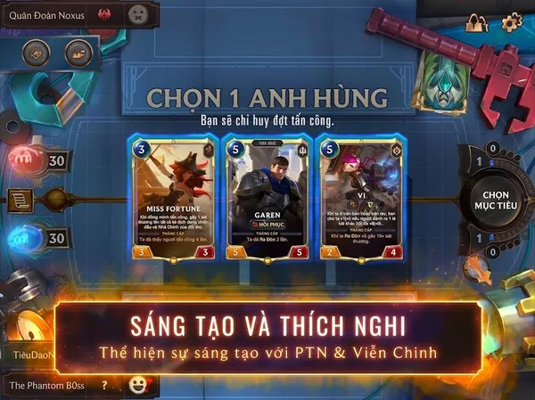 game chiến thuật - Legends of Runeterra