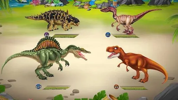 game khủng long - Dino Battle