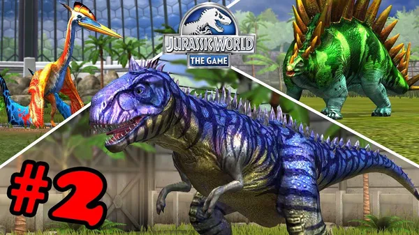 game khủng long - Jurassic World: The Game