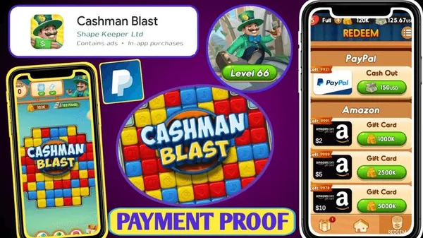 game kiếm tiền - Cashman