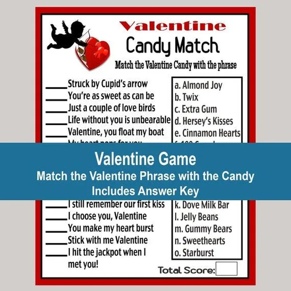 game valentine - Sweetheart’s Candy Match