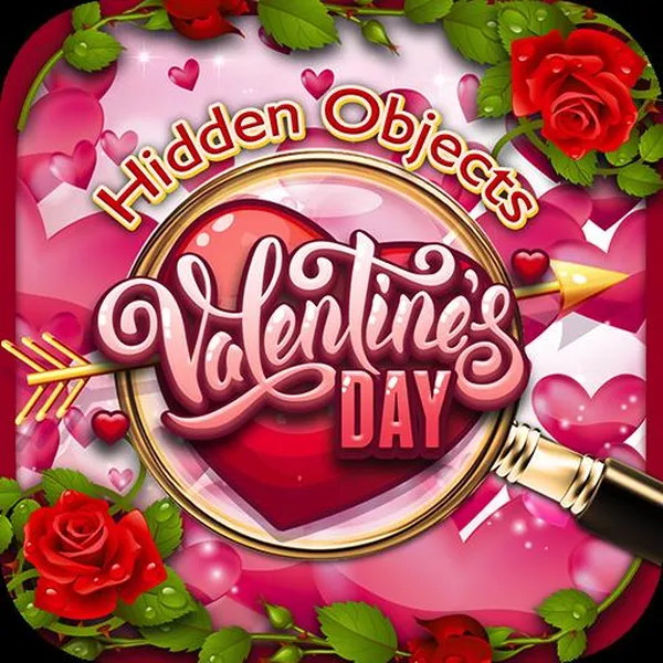 game valentine - Valentine's Day: Hidden Objects