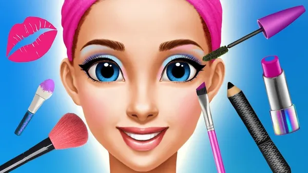 game trang điểm - Beauty Salon: Makeup & Hair